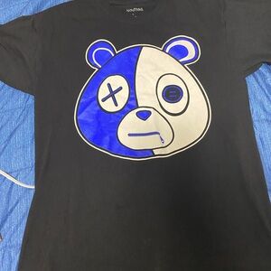 Men L Graffic Shirt Design Bear Kickstrick